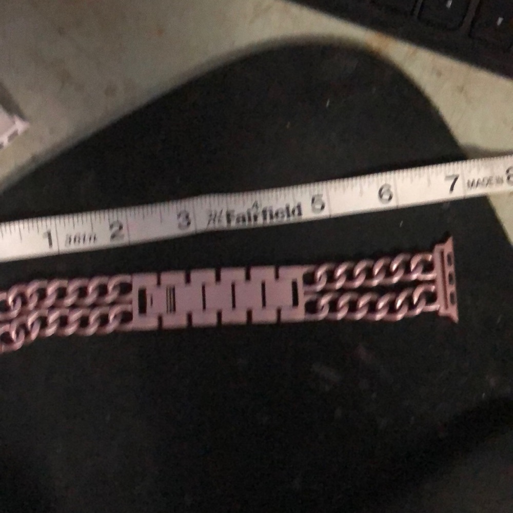 38mm rose gold link band for Apple Watch